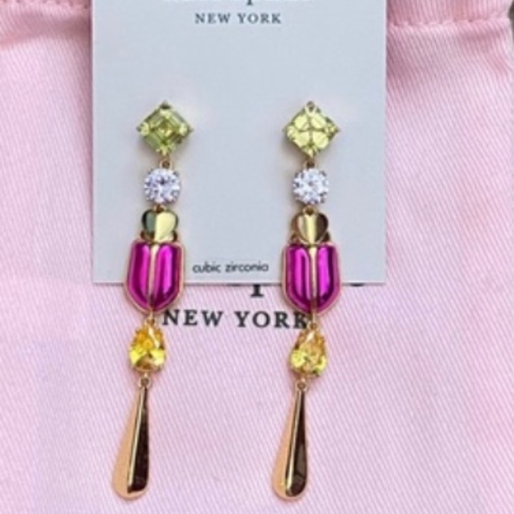 Kate Spade Love Bugs Earrings - Picture 2 of 3